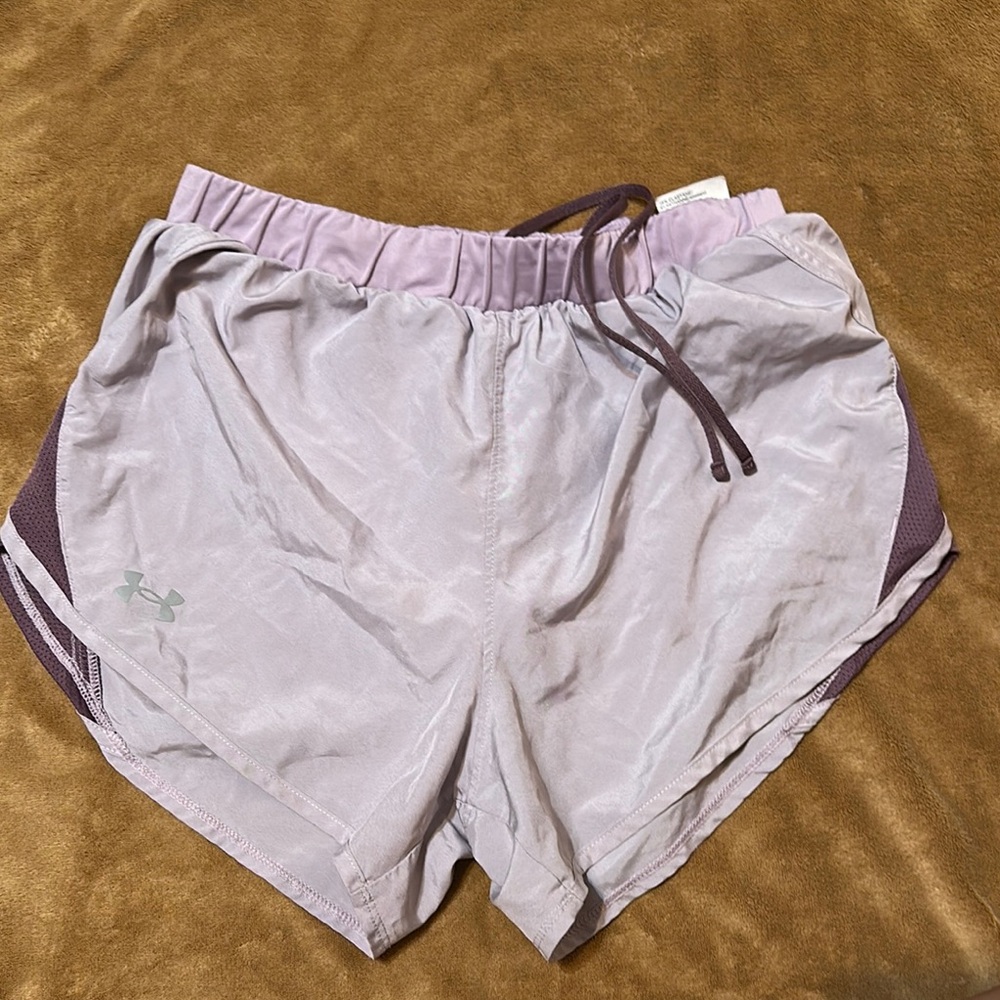 Under Armour Women's Lavender Athletic Shorts